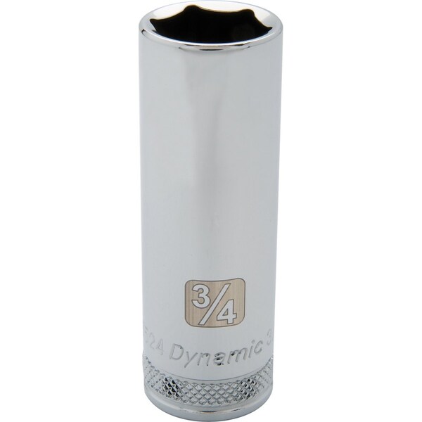 1/2" Drive, 3/4" SAE Socket, 6 Points
